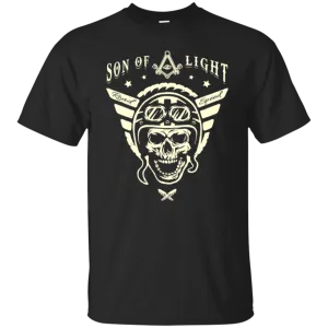 Son Of Light Rider Freemason Square & Compass Symbol