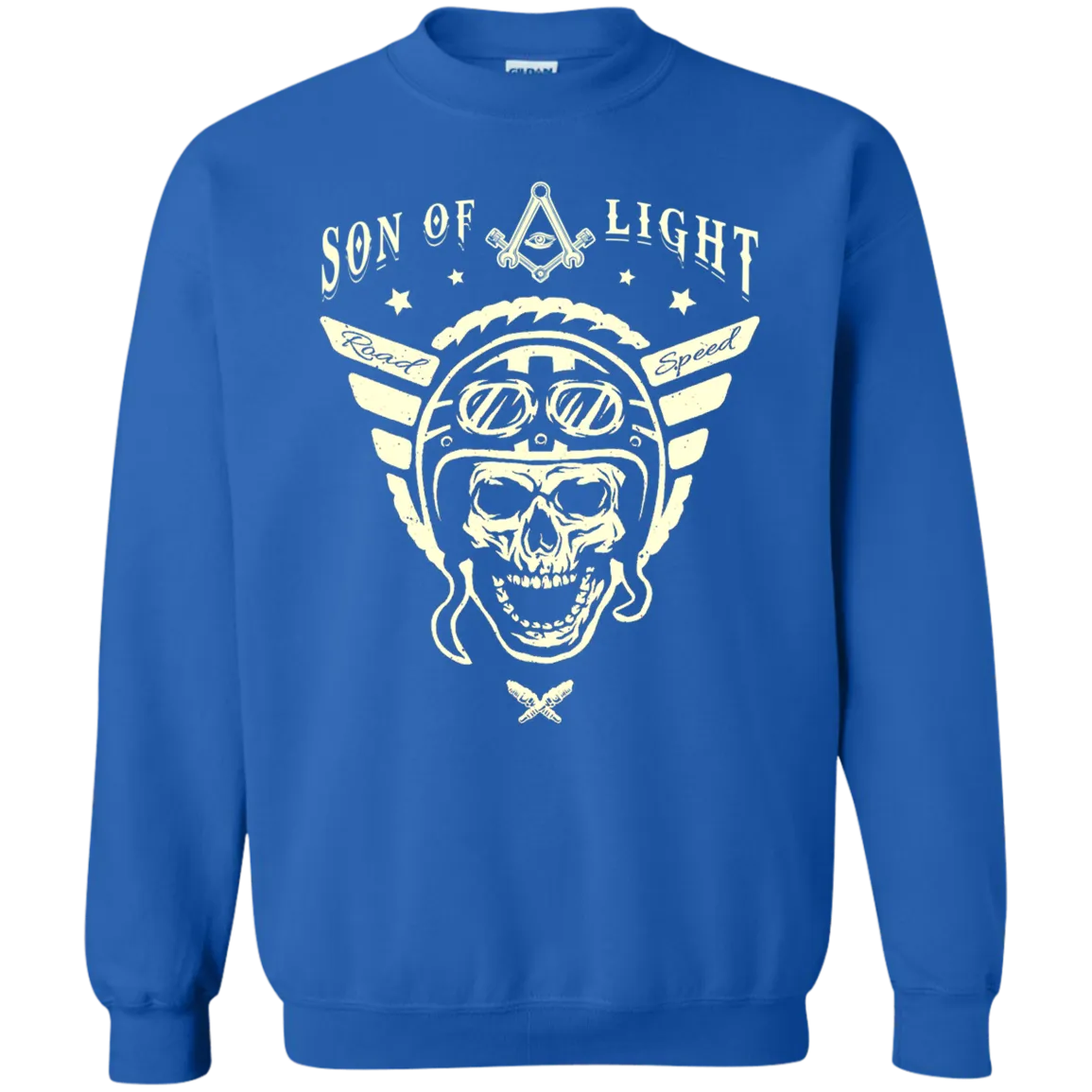 Son Of Light Rider Freemason Square & Compass Symbol