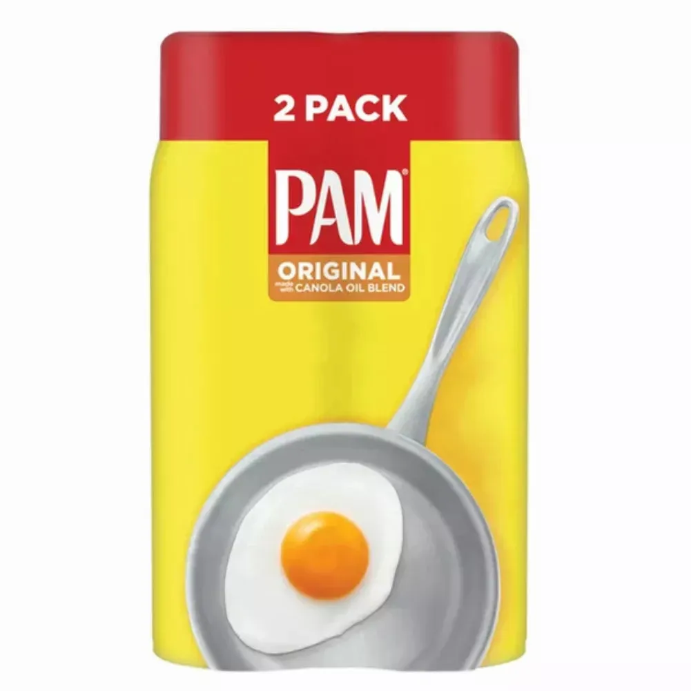 Spray, oz Original (2 Canola Affordable luxury Nonstick Pack) Cooking Baking Cooking PAM Helpful Spray, & Oil 10