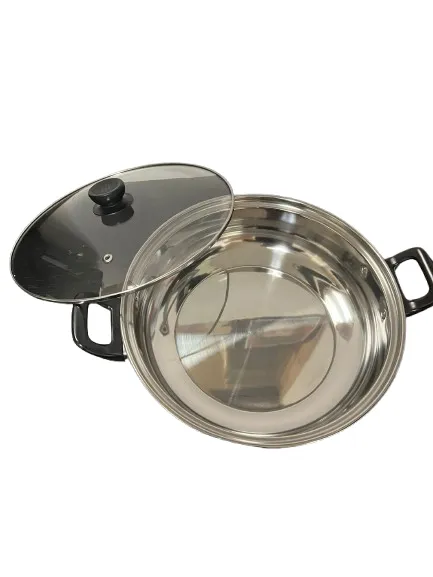 Stainless Steel Stock Pot - Heavy Duty Induction Cooking Pot with Visible Lid for Pasta, Soup, Spaghetti, Nonstick Thick Bottom Big Stockpot, Deep Cookware for Canning, Boiling, Simmer