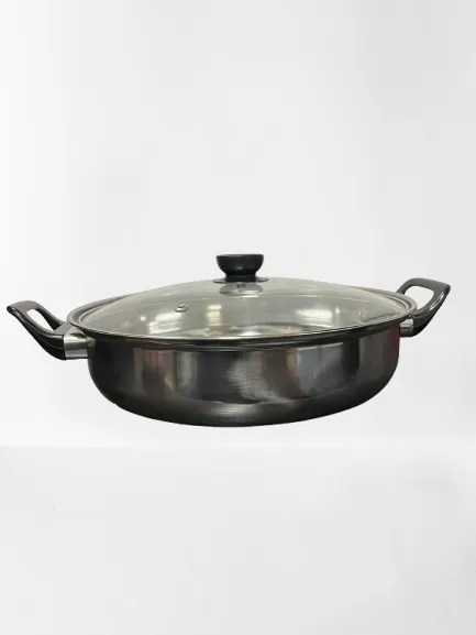 Stainless Steel Stock Pot - Heavy Duty Induction Cooking Pot with Visible Lid for Pasta, Soup, Spaghetti, Nonstick Thick Bottom Big Stockpot, Deep Cookware for Canning, Boiling, Simmer