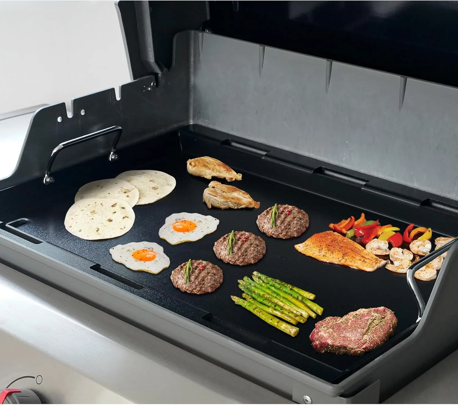 Stanbroil Nonstick Griddle Insert for Weber Spirit 300, Spirit 400 Series, Full Size Flat Top Griddle for Weber Spirit 310 315 320 330 335 425 435, Rust-Resistant