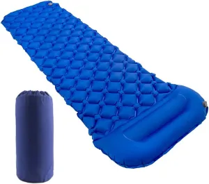 Star Smart Sleeping Pad for Camping Inflatable Backpacking Pad with Pillow, Ultralight Durable Camping Mattress,Hiking Air Mat,Camp Sleep Pad for Hiking Traveling & Outdoor Activities