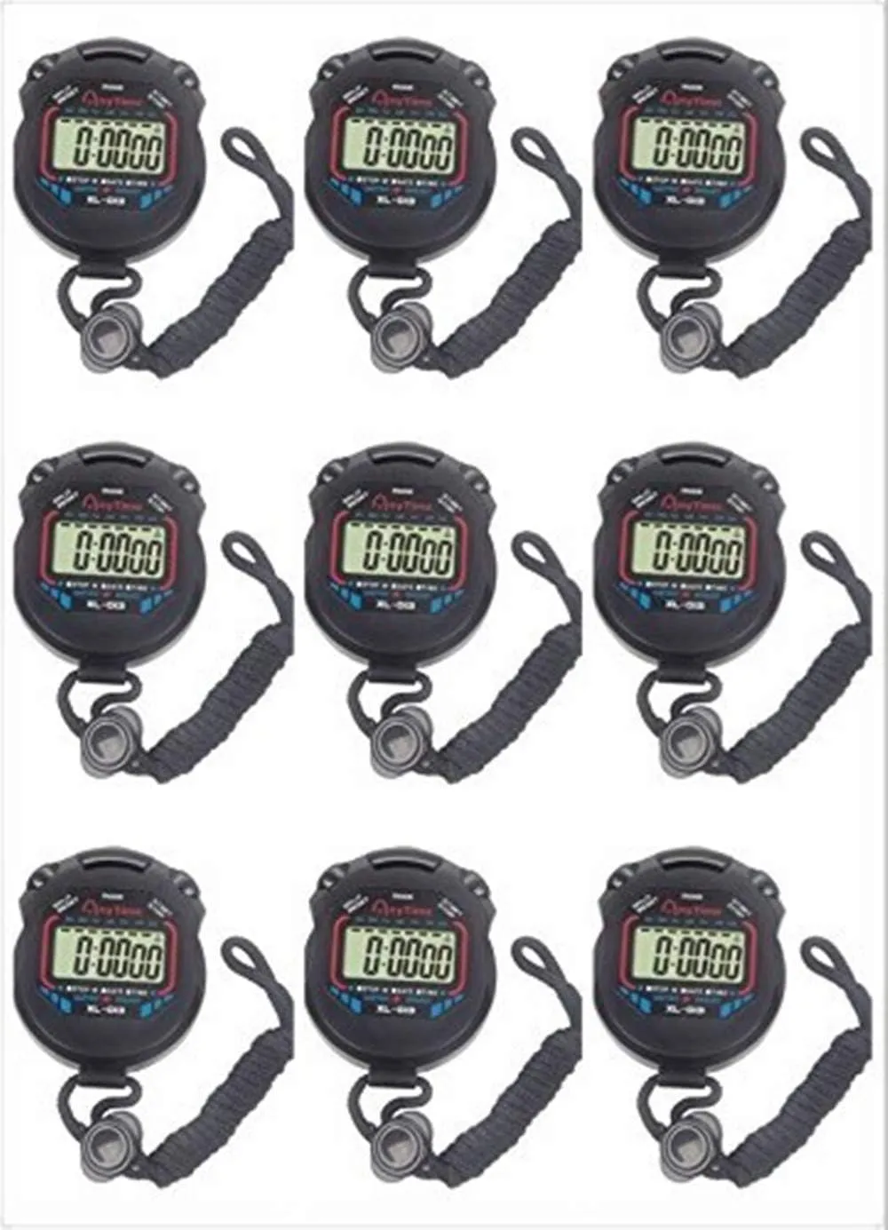 Stopwatch Digital Stopwatch,Sport Stop Watch,Large Display Stopwatch,Stopwatch Digital Handheld Multi-Function Professional Electronic Chronograph Sports Stopwatch Timer Stop Watch (2) (10)