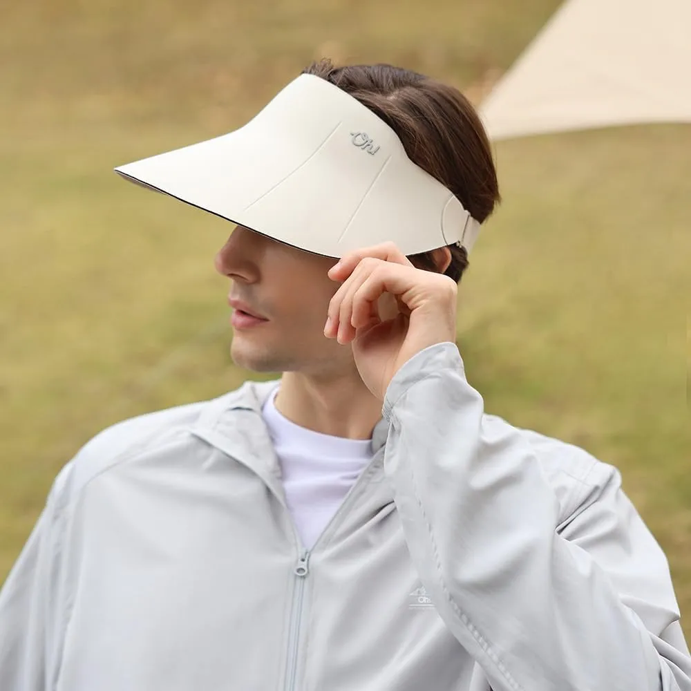 Sun Visors for Women Wide Brim Summer UV Protection Foldable Sun Hat UPF 50  Beach Cap SNH5M133T