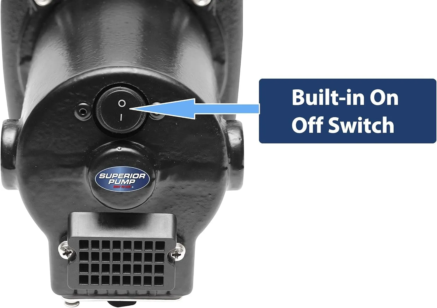 Superior Pump 90050 Transfer Pump , Black