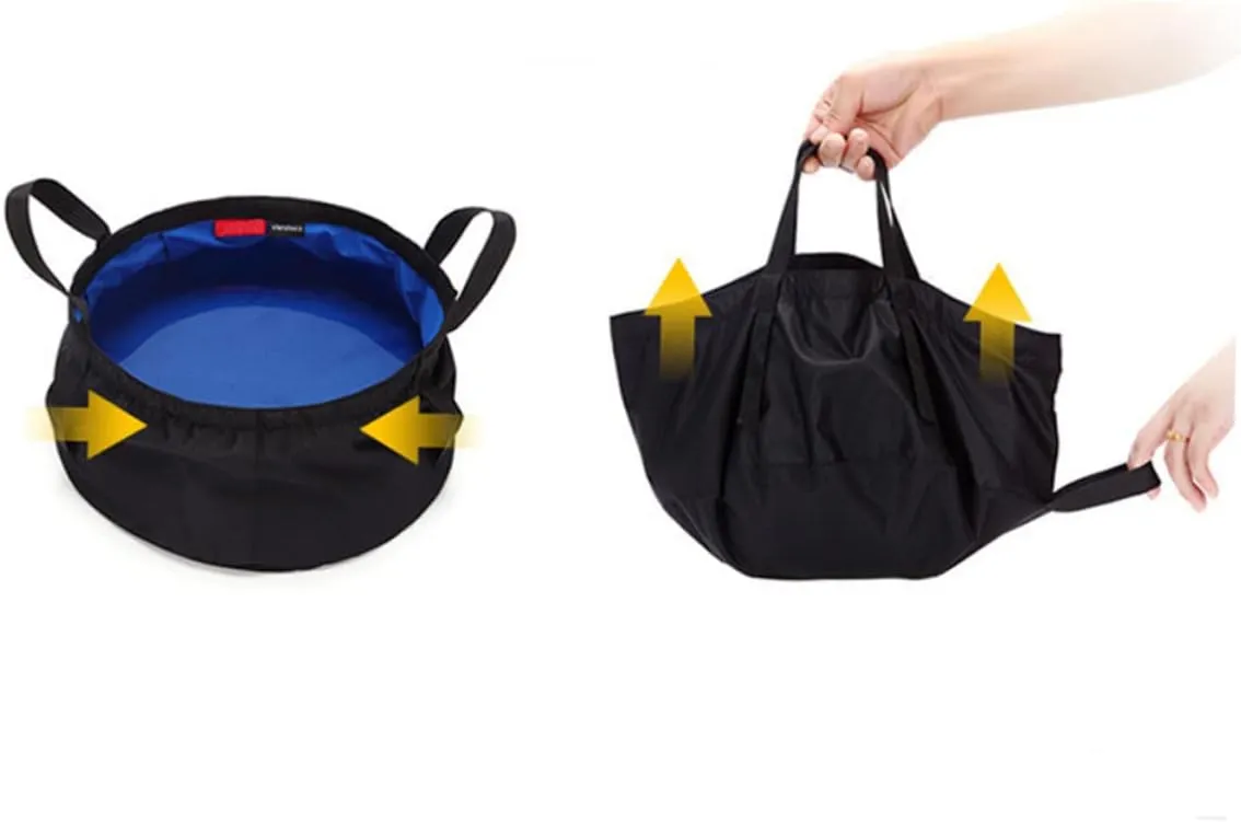 SUPVOX Portable Water Basin Wash Basin Basin Fishing Bucket Leakproof Water Basin Collapsible Water Basin Hand