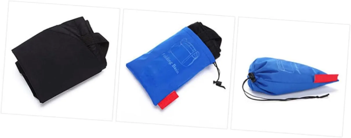 SUPVOX Portable Water Basin Wash Basin Basin Fishing Bucket Leakproof Water Basin Collapsible Water Basin Hand
