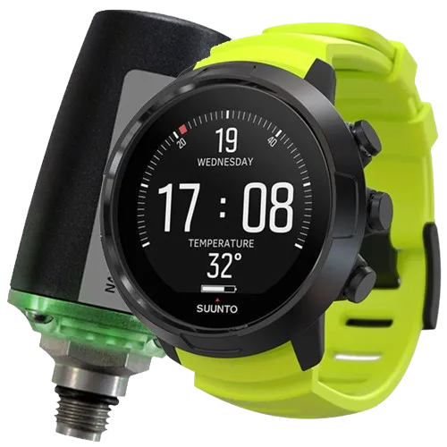 Suunto D5 with Tank Pod