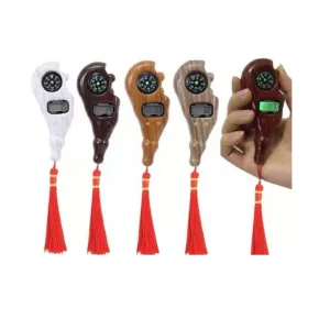 SXH5136 Electronics Tally Counter With LED Wooden Colors Digital Tasbih