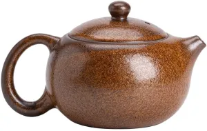 Tea Pots Ancient Kiln-Changed Glaze Teapot Ceramic Chinese Kung Fu Teapot Tea Set Household Single Pot Small Teapot Filter Hole Teapot Teapot