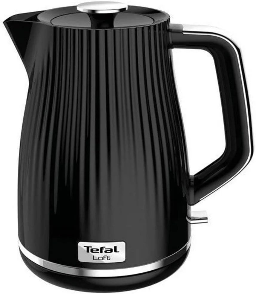 Tefal Loft 1.7L Black Kettle