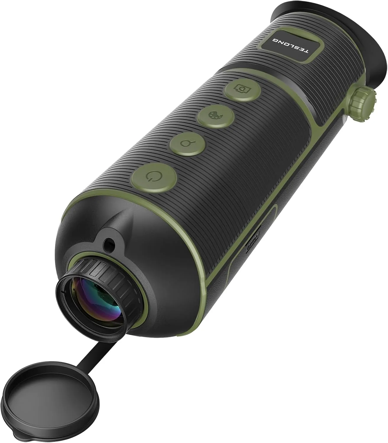 Teslong Thermal Monocular, 384x256 Thermal Imaging Monocular Handheld Infrared Scope, Weather-Resistant Vision Short Range for Hunting, Outdoor Camping, Travel