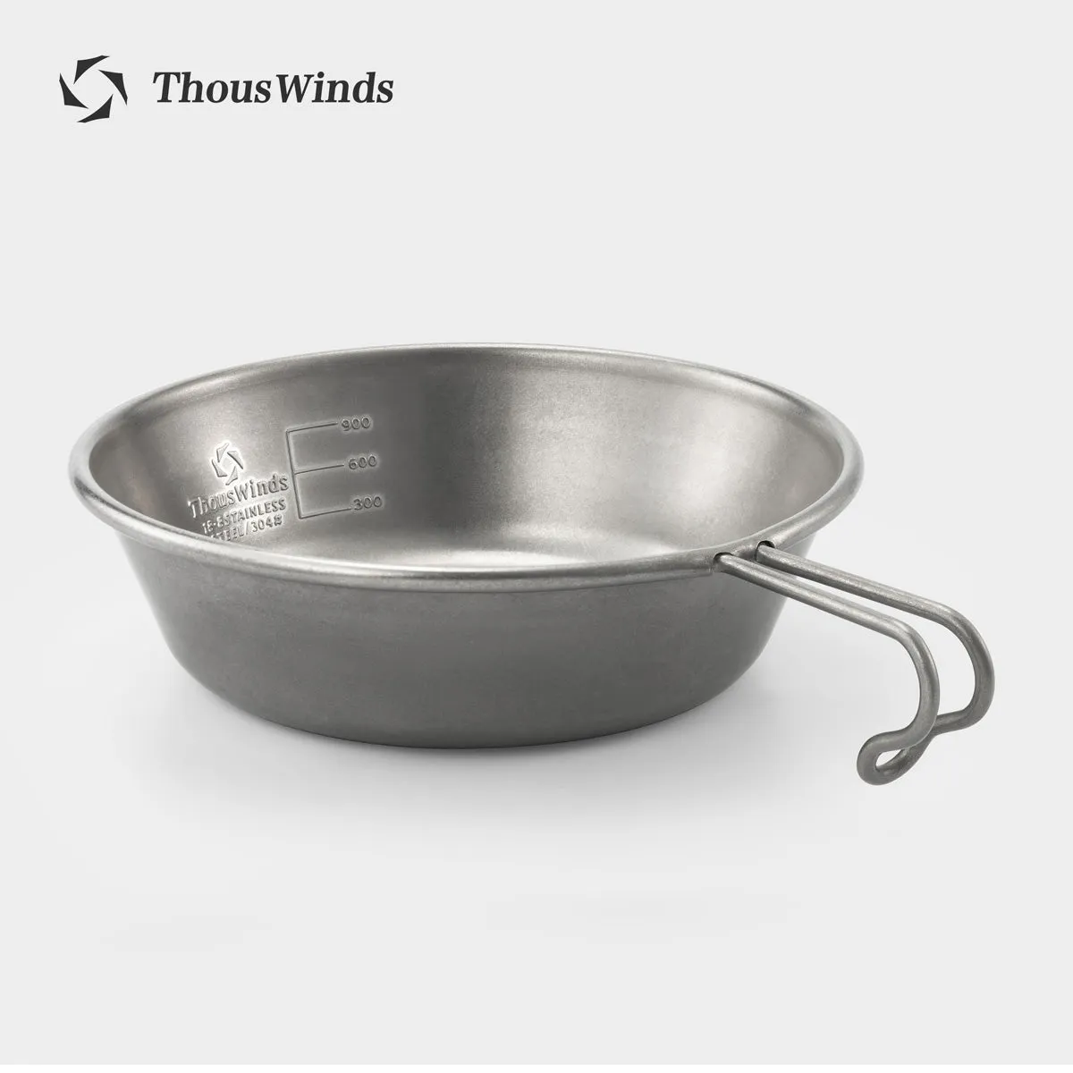 Thous Winds 1.3L Stainless Steel Sierra Bowl - Black