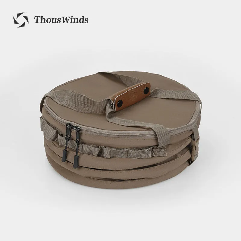 Thous Winds Multifunction Spring Bucket Bag - Khaki
