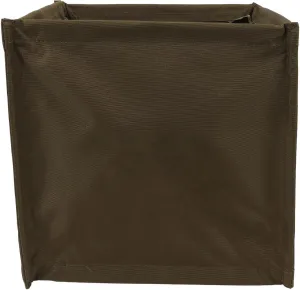 Throw Line Storage Cube, 33L Large Capacity Portable Climbing Rope Organizer, Oxford Cloth Tree Cutting Equipment Throwline Box (OD Green)