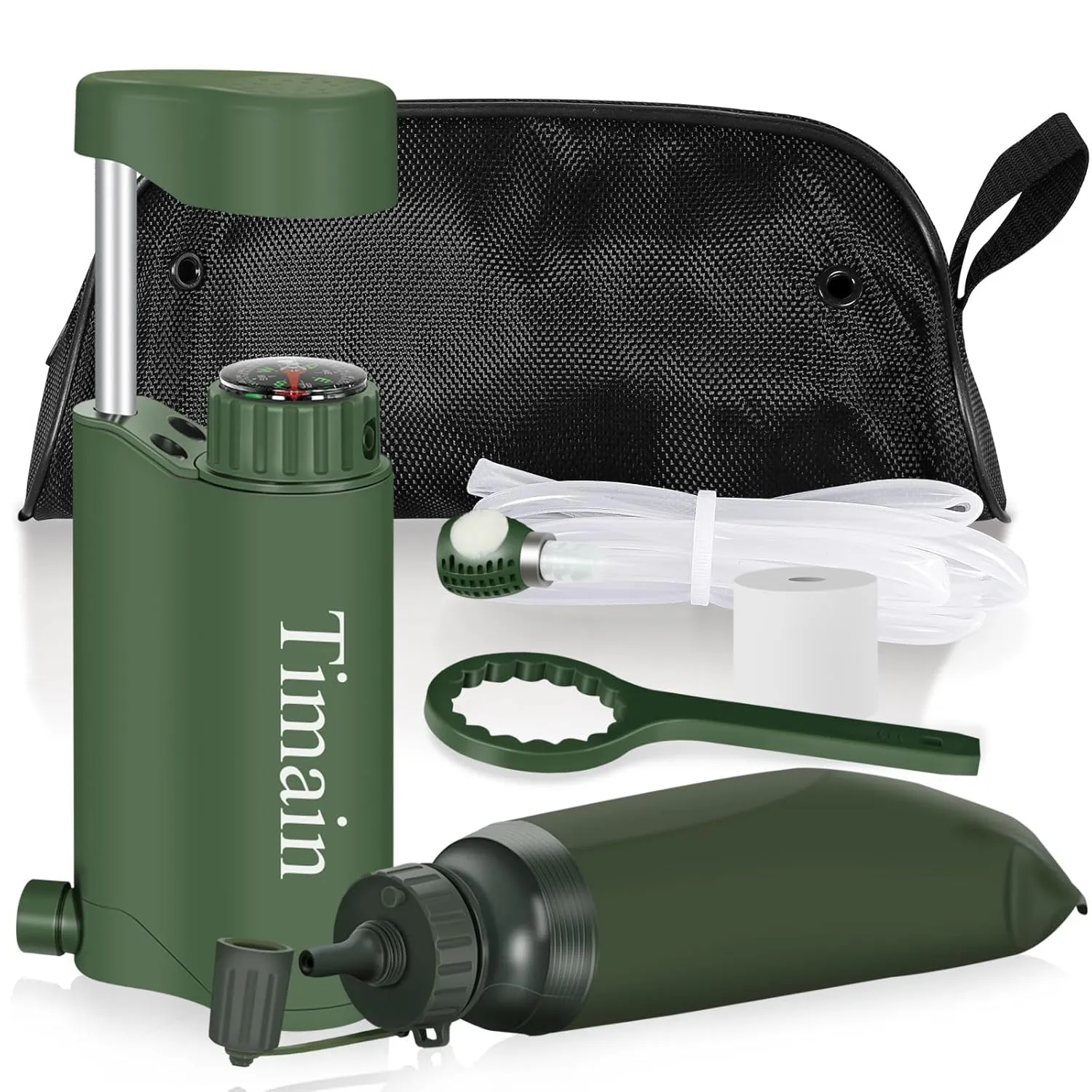 Timain Portable Water Filter Pump - Pure Water Anywhere