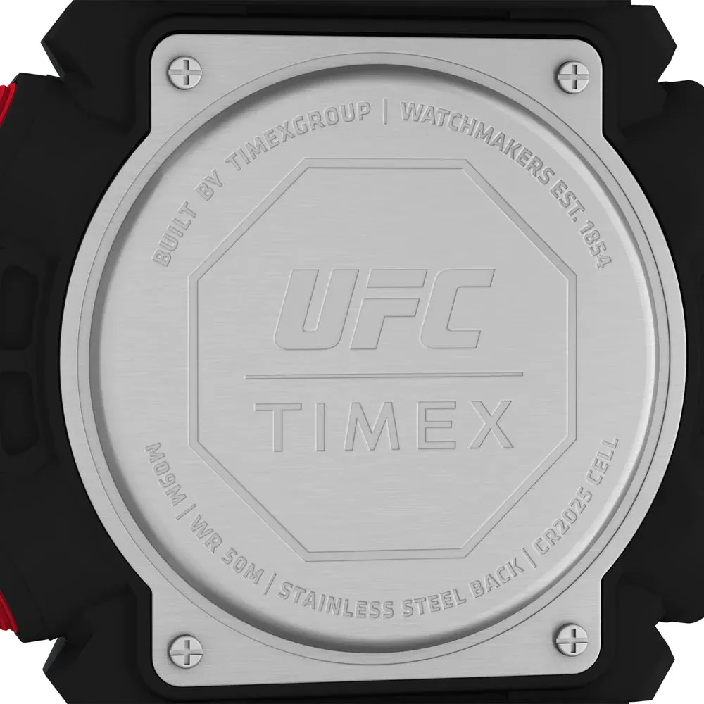 Timex UFC Redemption Digital 53mm Resin Band Watch TW5M53700