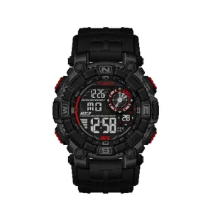 Timex UFC Redemption Digital 53mm Resin Band Watch TW5M53700