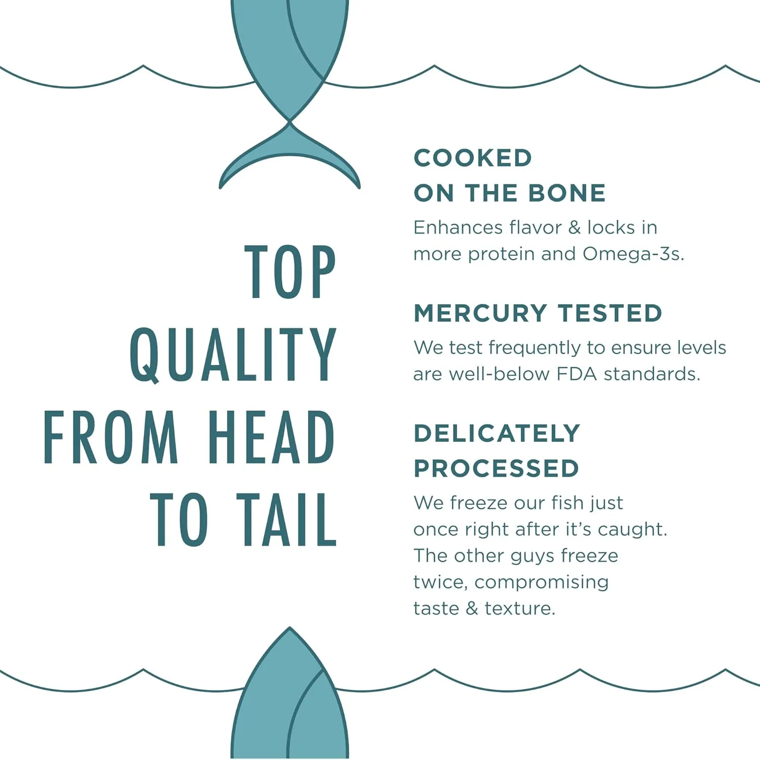 Tonnino Tuna Fish Yellowfin Pole&Line - Spring Water – Pack of 6 – Alternative to Salmon – Protein Snacks – Ready to Eat Meals