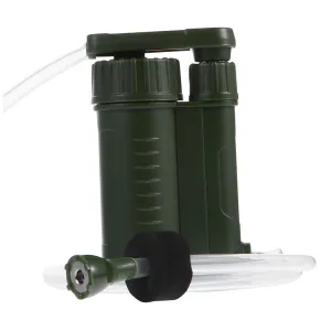 Totority Water Purifier Camping Mini Portable Water Filter Emergency Device for Hiking Neck Lanyard