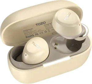 TOZO A1 Wireless Earbuds Bluetooth 5.3 Light Weight in Ear IPX5 Waterproof Headphones 2 Mic for AI Calls, Immersive Premium Sound Bass Headset with Charging Case, 32 Presets EQ Customization via App