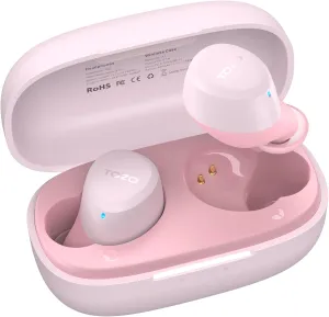 TOZO A1 Wireless Earbuds Bluetooth 5.3 Light Weight in Ear IPX5 Waterproof Headphones 2 Mic for AI Calls, Immersive Premium Sound Bass Headset with Charging Case, 32 Presets EQ Customization via App