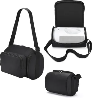 Travel Bag Compatible with Sonos Move 2/Sonos Move -Wireless Portable Bluetooth Speaker Storage Carrying Case - Black