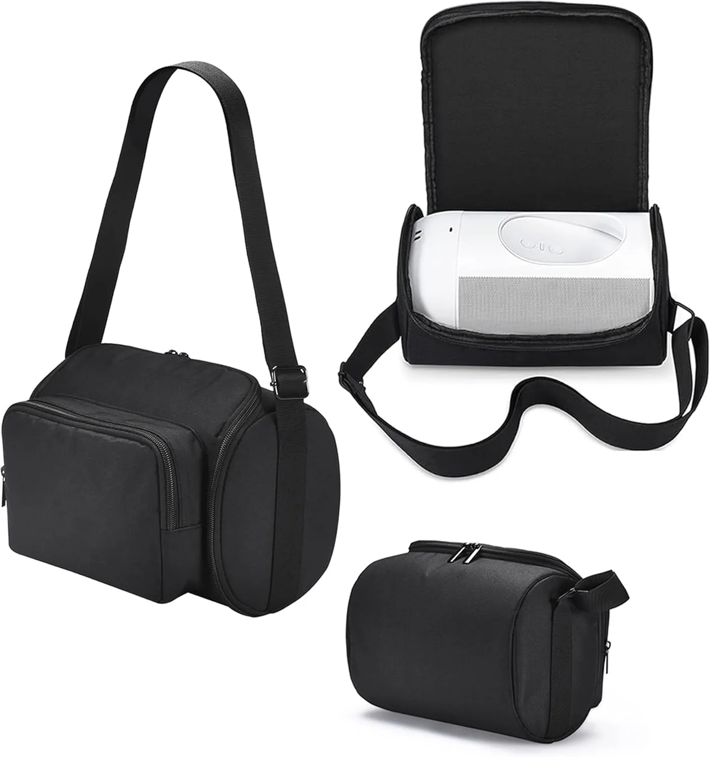 Travel Bag Compatible with Sonos Move 2/Sonos Move -Wireless Portable Bluetooth Speaker Storage Carrying Case - Black