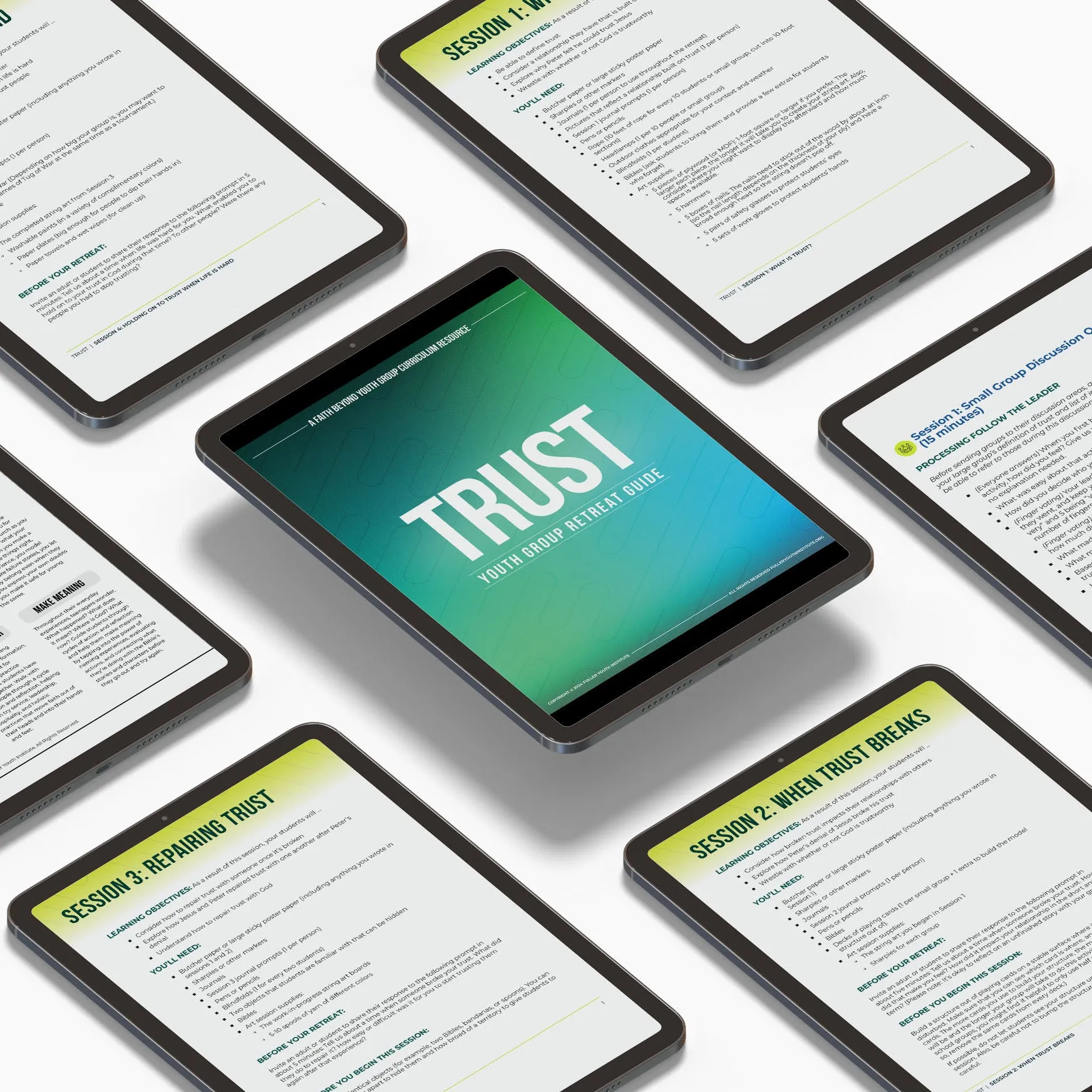Trust: Youth Group Retreat Guide (Digital Download)