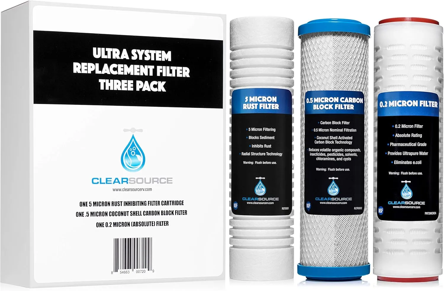 Ultra System Replacement Filter Three Pack
