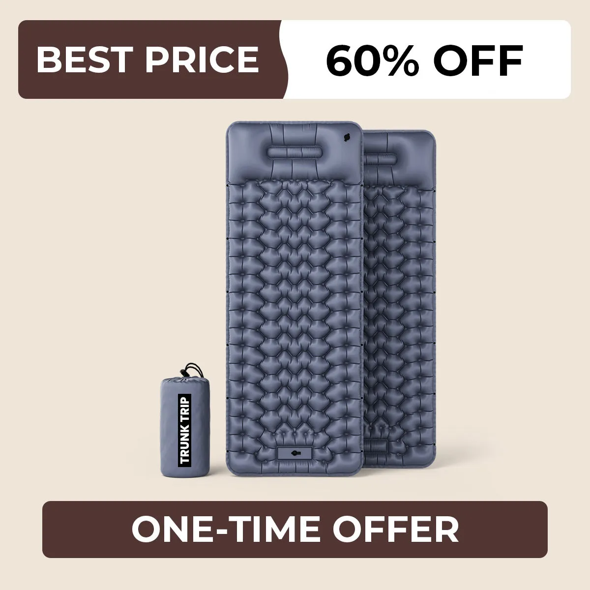 Ultralight & Compact Sleeping Pad - SAVE 60%