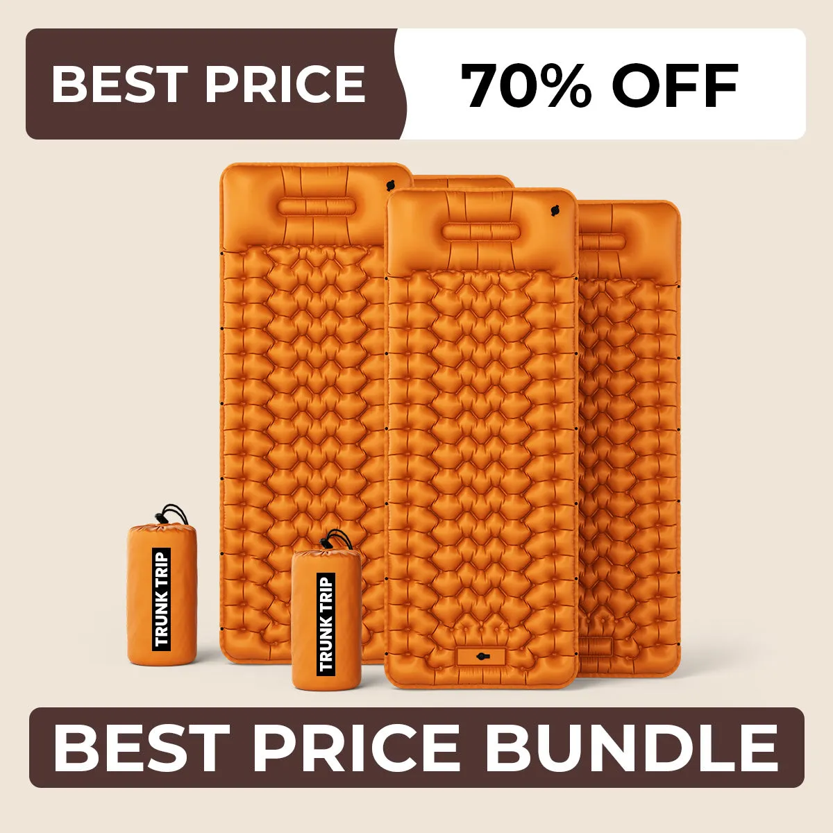 Ultralight & Compact Sleeping Pad - SAVE 70%