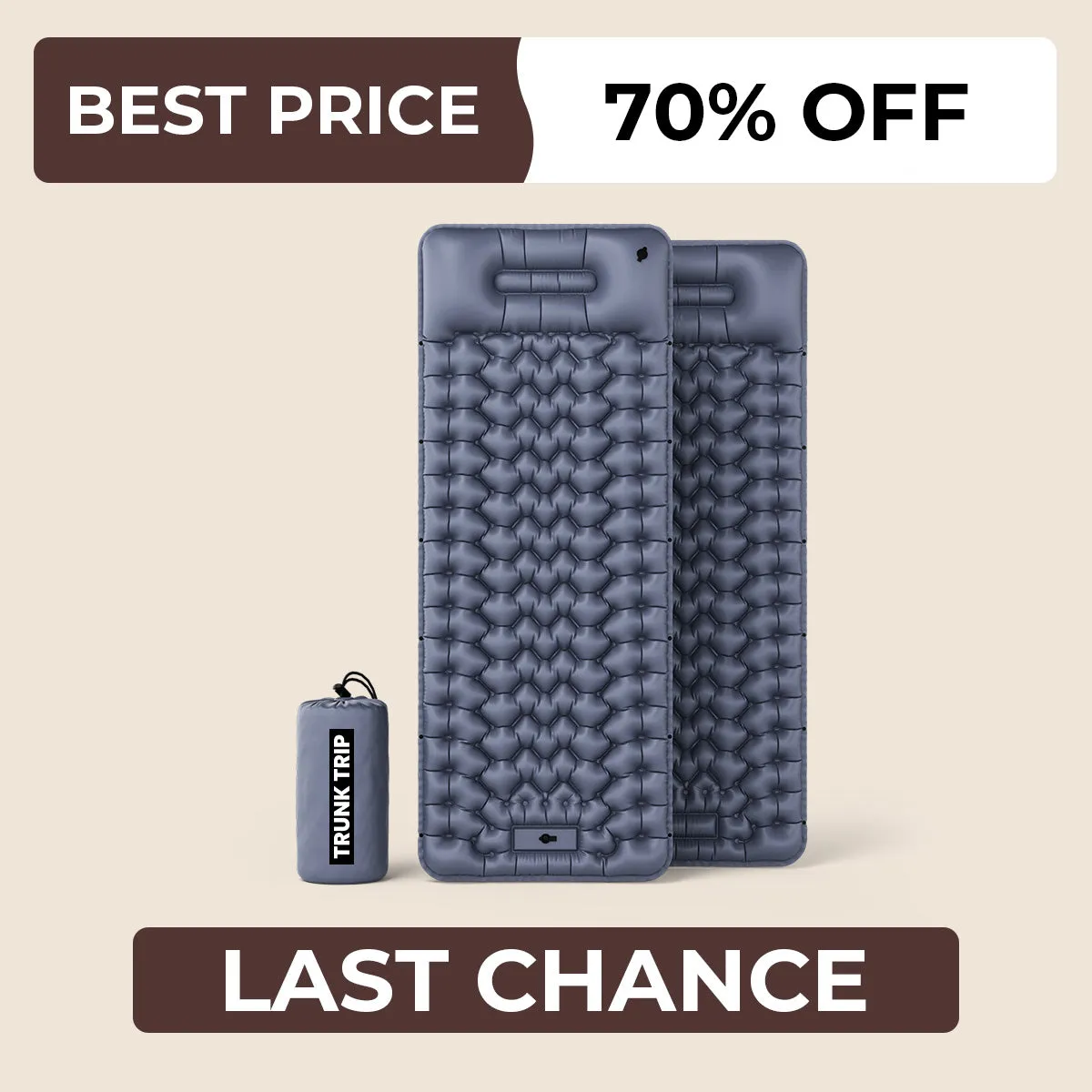 Ultralight & Compact Sleeping Pad - SAVE 70%
