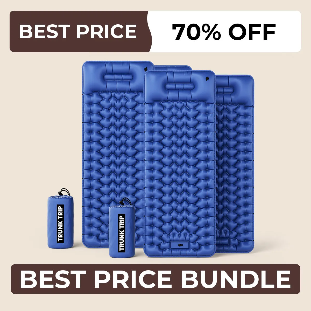 Ultralight & Compact Sleeping Pad - SAVE 70%