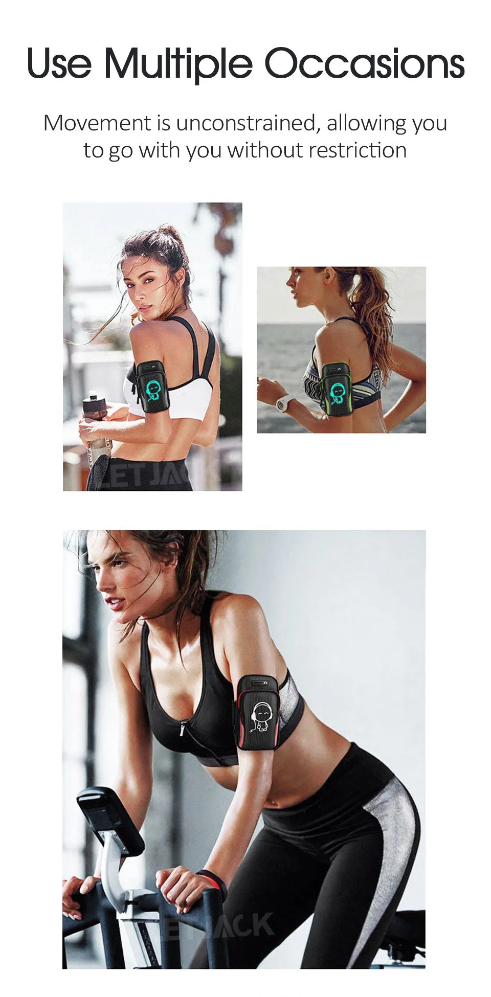 Universal 6.8'' Waterproof Sport Armband