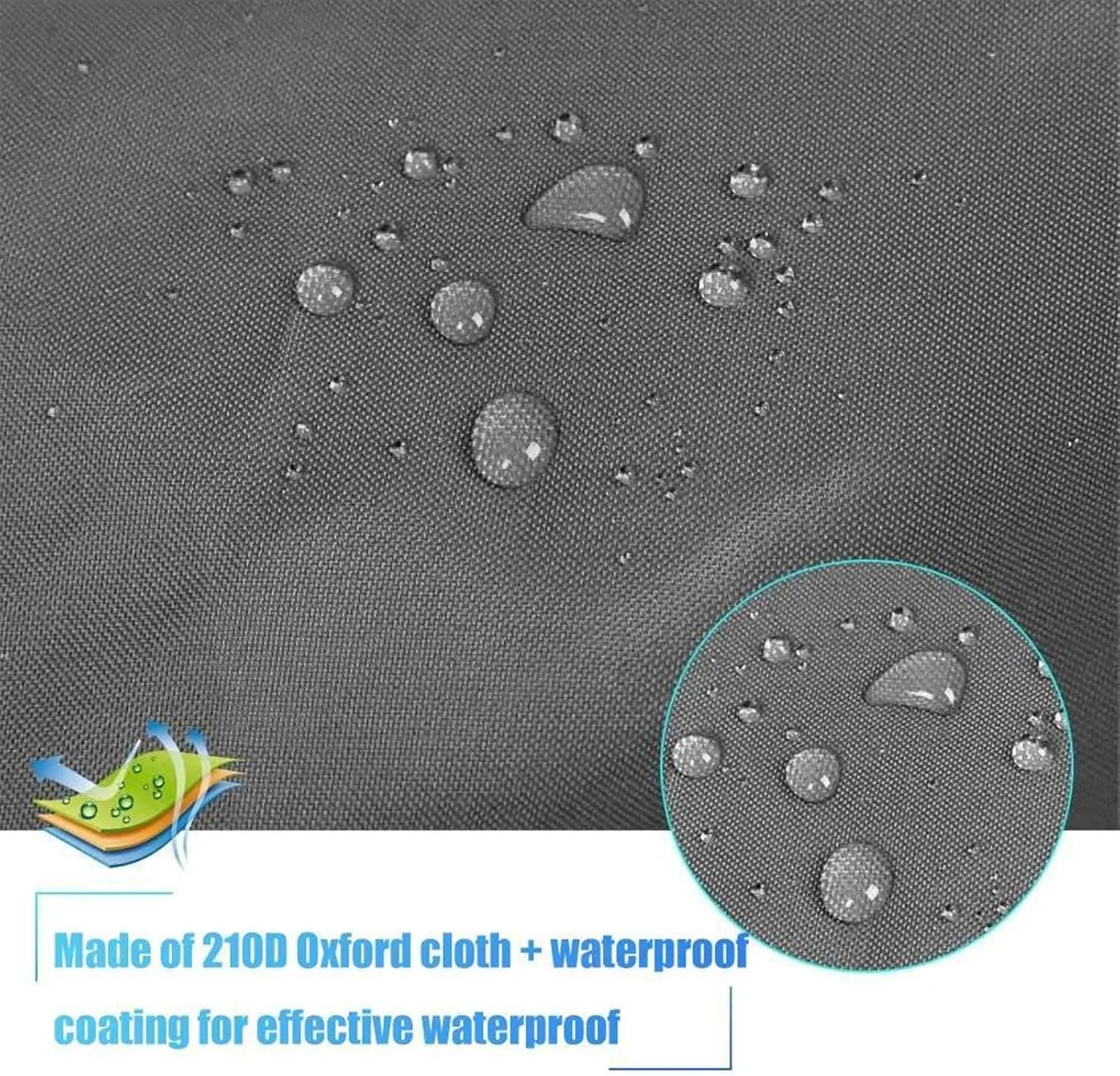 Universal Kayaks Cover Canoe Boat Waterproof UV Resistant Dust-Proof Storage Cover Kayaks Boat Canoe Cover(6m)