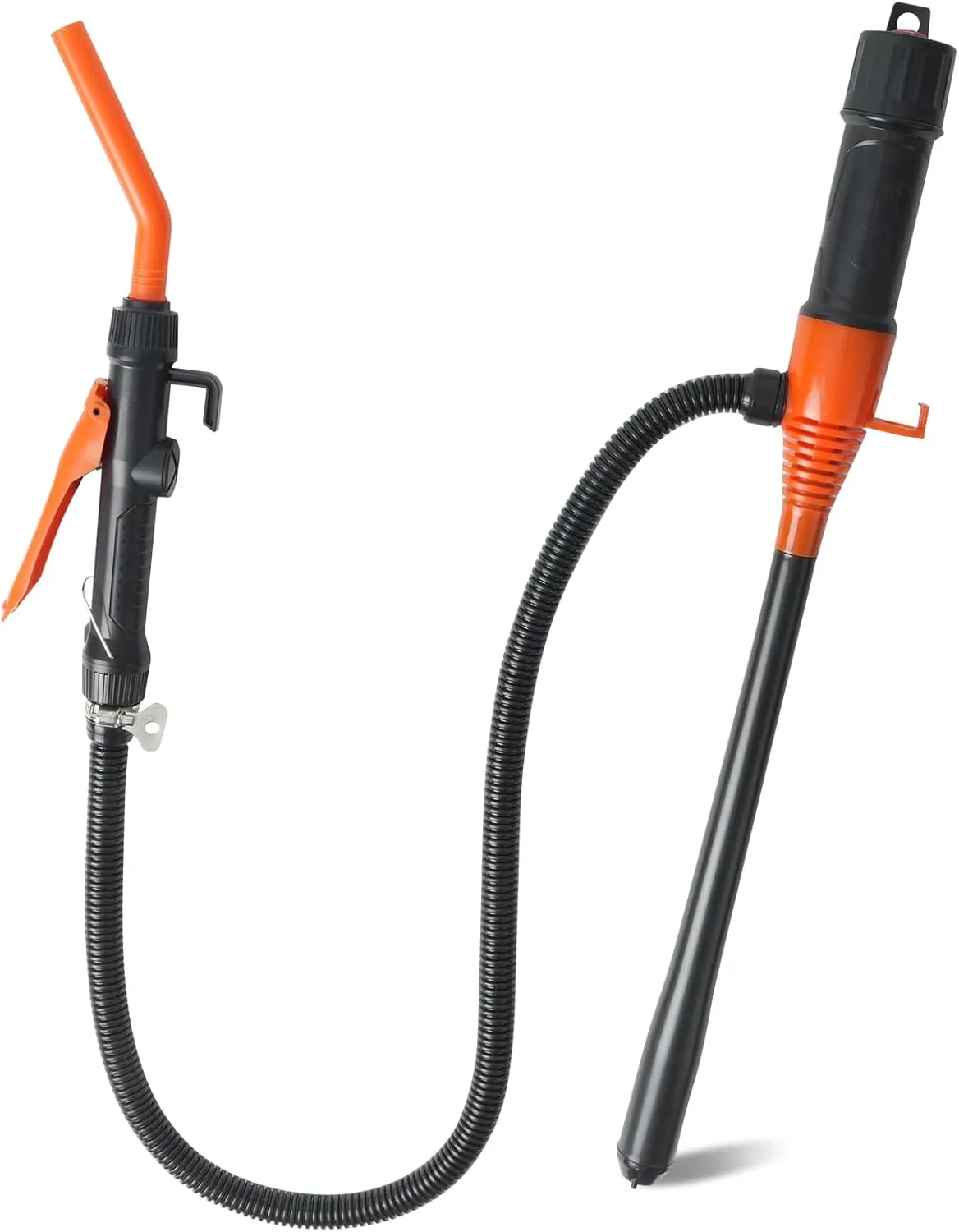 Upgrade 2025 New Battery Powered Fuel Transfer Pump with Adjustable Flow Nozzle,2.6GPM Portable Electric Siphon Pump for Gasoline, Diesel, Kerosene, Durable