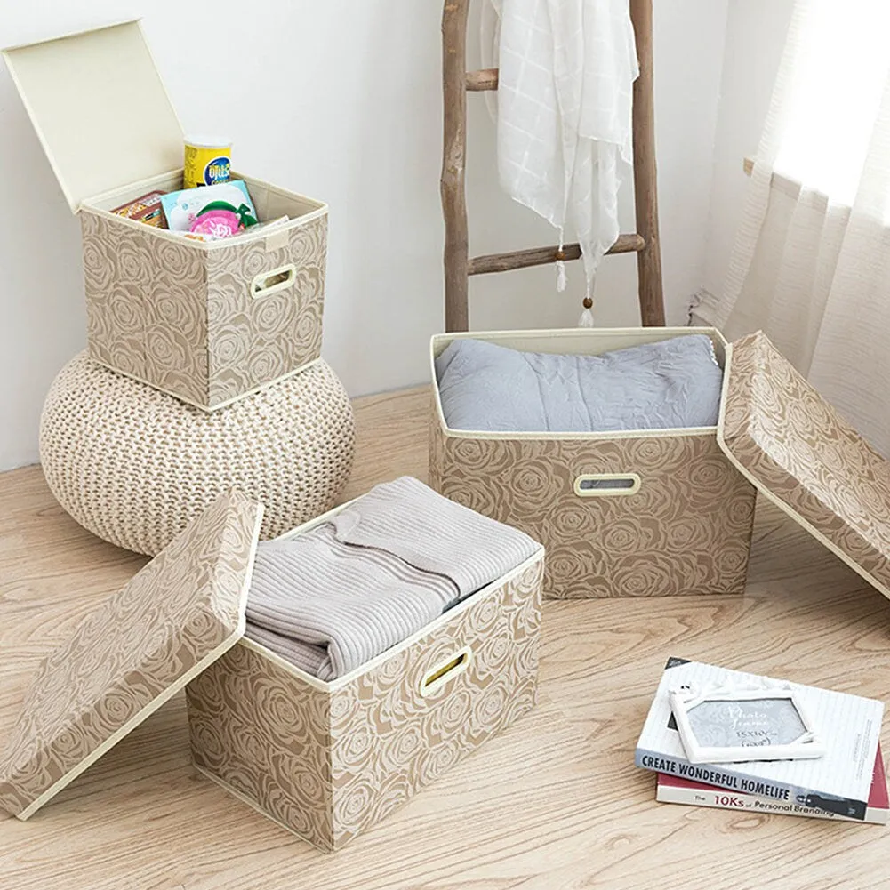 US Stackable Storage Containers Extra Large Storage Bins with Lid Cube ContainerU