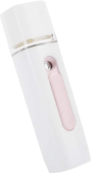 USB Mist Sprayer Humidifier Portable Handheld Moisturizing Face Sprayer 28ml Purple (White)