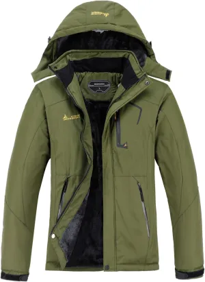 V.A.TOR 189 UNCO&BOROR Waterproof Ski Jacket, Hooded, Windproof, Warm Winter Coat for Women and Men