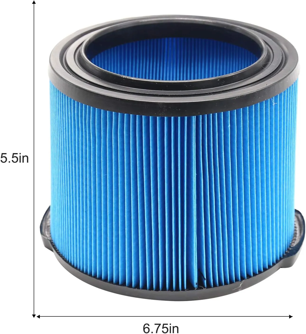 VF3500 Replacement Filter for Ridgid 3-4.5 Gallon Wet Dry Vac, 3-Layer Filters for Ridgid WD3050 WD4050 WD4070 WD4522 Vacuum VF3500 Filter (2 Pack)