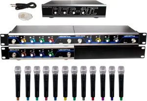 VocoPro Wireless Microphones and Transmitters (USB-Acapella 12)