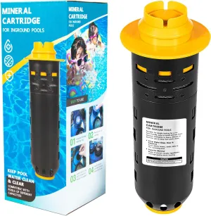 W28000 W28001 Replacement for Nature2 Duoclear 25 35 Mineral Cartridge for All Zodiac Duoclear & Fusion, Fusion Soft, Vision Pro System Aboveground Ingroud Pool Vessels for up to 35,000 Gallons Pool