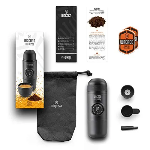 WACACO Minipresso GR, Portable Espresso Machine