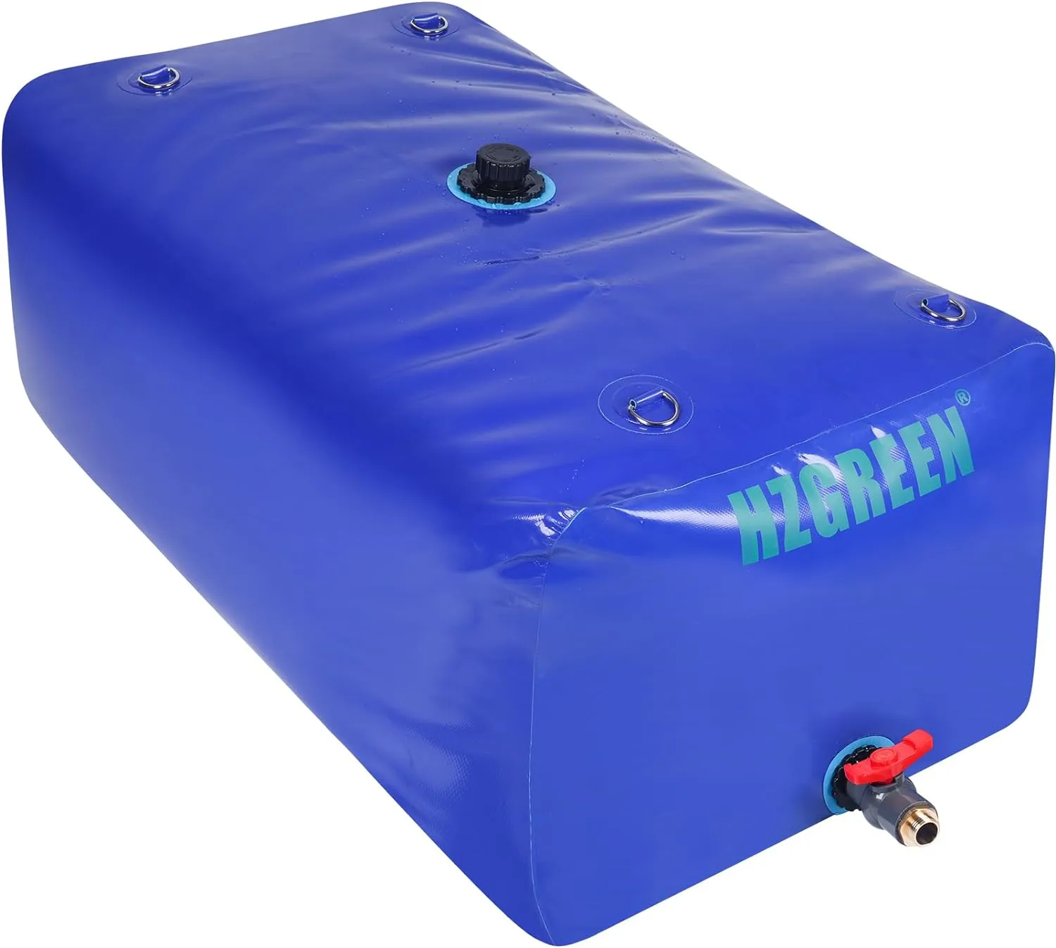 Water Bladder 500L/130G Water Tank Storage Container Foldable Portable Large Capacity Soft Bag Suitable for Outdoor Easy to Carry Out