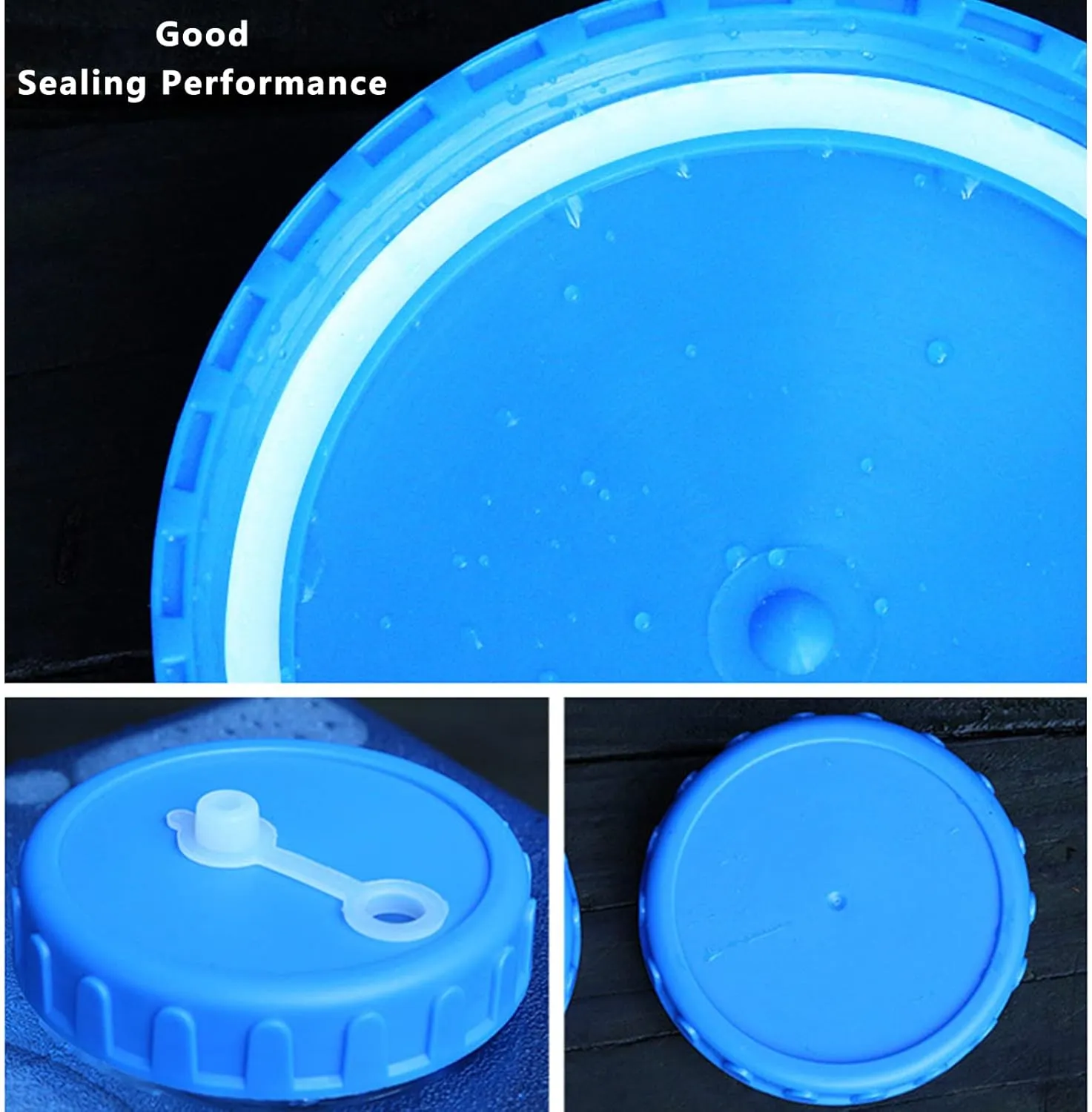 Water Container,Water Storage Containers,Portable Water Canteen,Camping Water Container,Portable Large Water Tank with Faucet,for Outdoor Camping Picnic Hiking Car Driving(7.5L,蓝色)