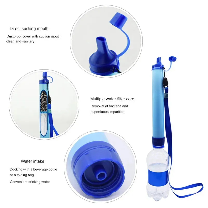 Water filter for Emergency situations Outdoor Survival