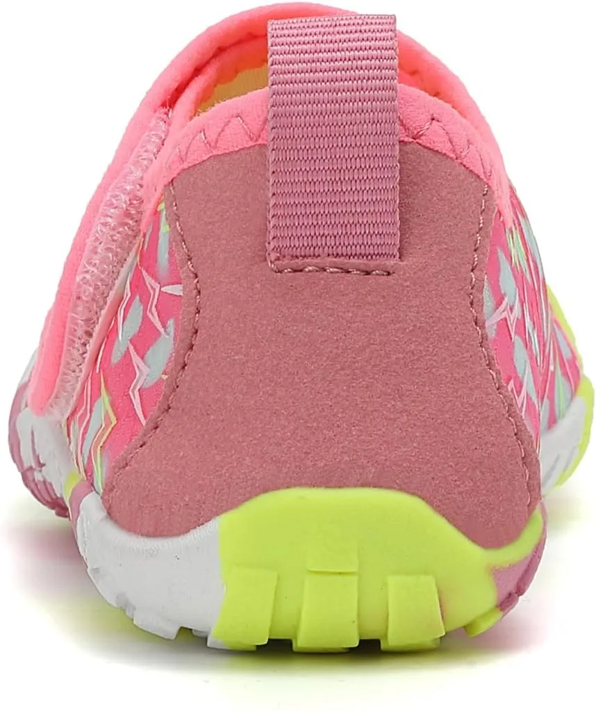 Water Shoes for Kids Boys Girls Aqua Socks Barefoot Beach Sports Swim Pool Outdoor Quick Dry Lightweight Little Big Kid