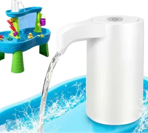 Water Table Pump Battery Powered,Water Pump for Water Table 4 Hours of Continuous Use,Mini Water Pump Fun Summer Outdoor for Kids